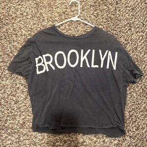 Cropped graphic t-shirt